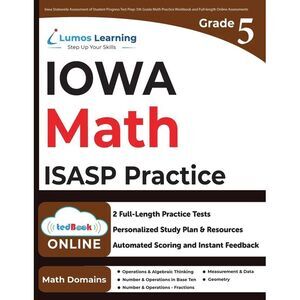 Iowa Statewide Assessment of Student Progress Test Prep: ISASP Study Guide -- Lu